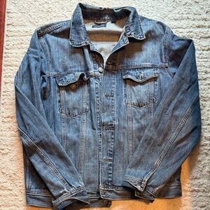J. Crew men’s classic trucker jacket size Large